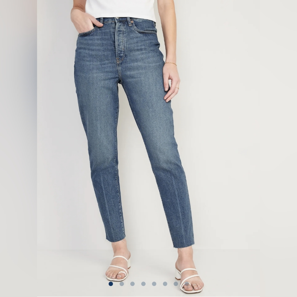 NWOT Higher High-Waisted Button-Fly O.G. Straig
